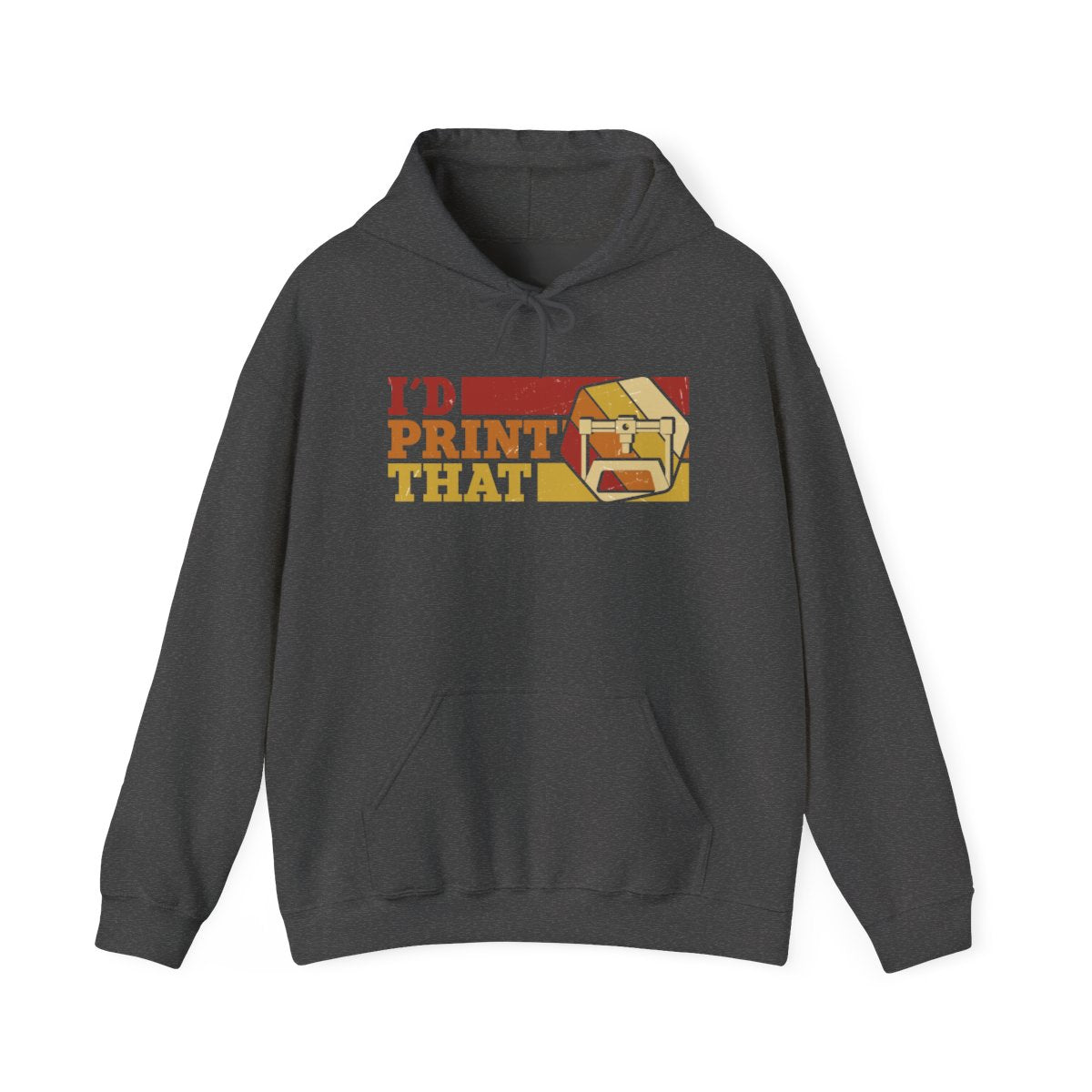 I'd Print That Hoodie - funny hoodie by Cheeky Business