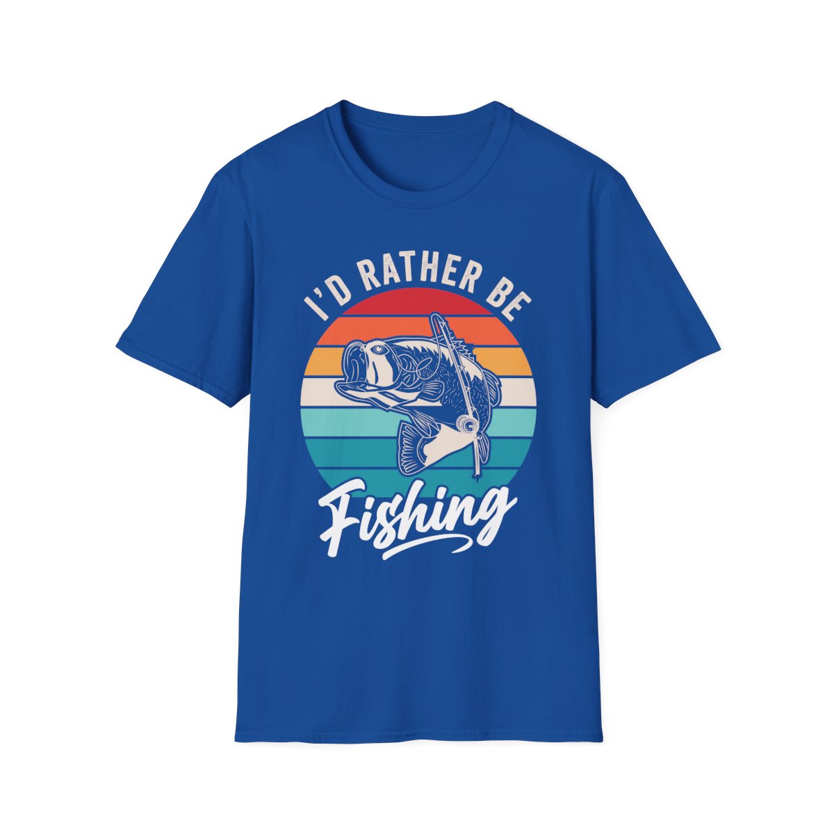 I'd Rather Be Fishing T-Shirt - funny t-shirt by Cheeky Business
