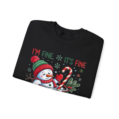 Christmas Meltdown Sweatshirt - funny sweatshirt by Cheeky Business