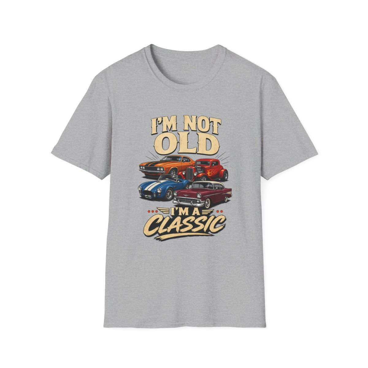 I'm Not Old, I'm a Classic Car Dad T-Shirt - funny t-shirt by Cheeky Business