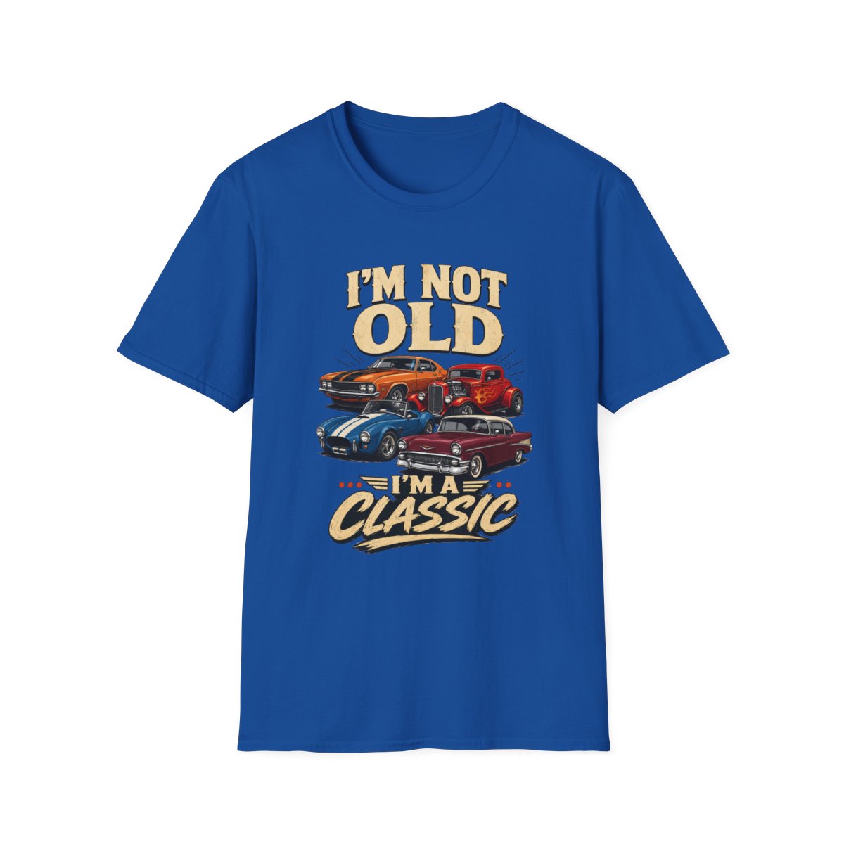 I'm Not Old, I'm a Classic Car Dad T-Shirt - funny t-shirt by Cheeky Business