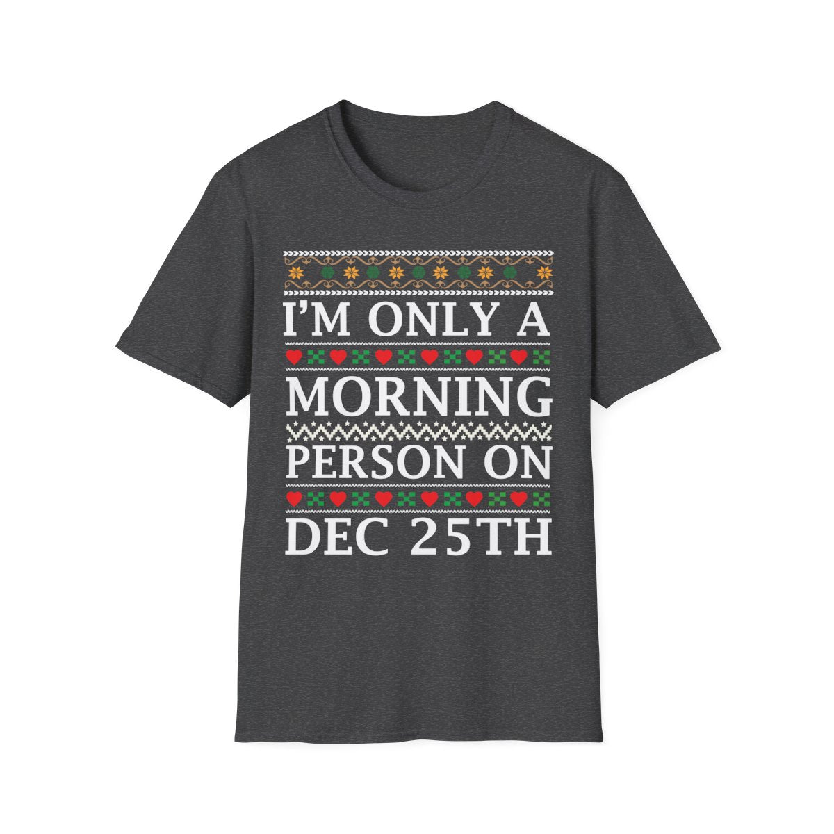 Christmas Morning T-Shirt - funny t-shirt by Cheeky Business