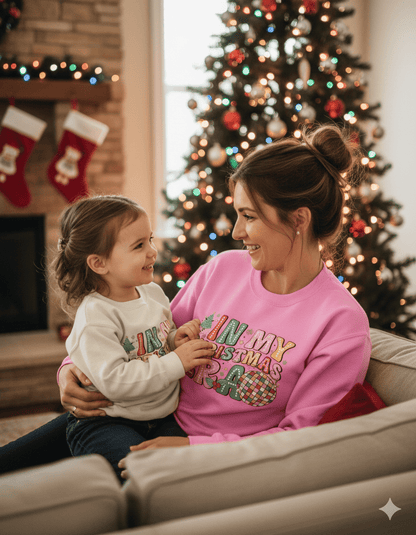 In My Christmas Era Sweatshirt – Festive Disco Holiday Jumper gift_idea unique_gift personalised_gift
