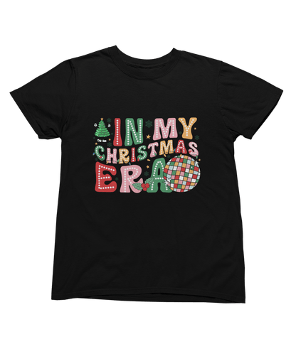 In My Christmas Era Sweatshirt – Festive Disco Holiday Jumper T-Shirt / 3XL (Adult) / Black gift_idea unique_gift personalised_gift