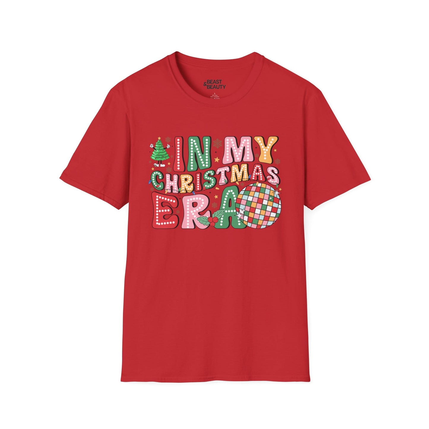 in my christmas era t-shirt red t-shirt Christmas gift idea