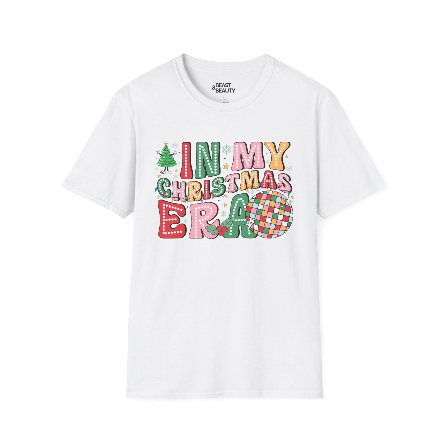 in my christmas era t-shirt white t-shirt Christmas gift idea