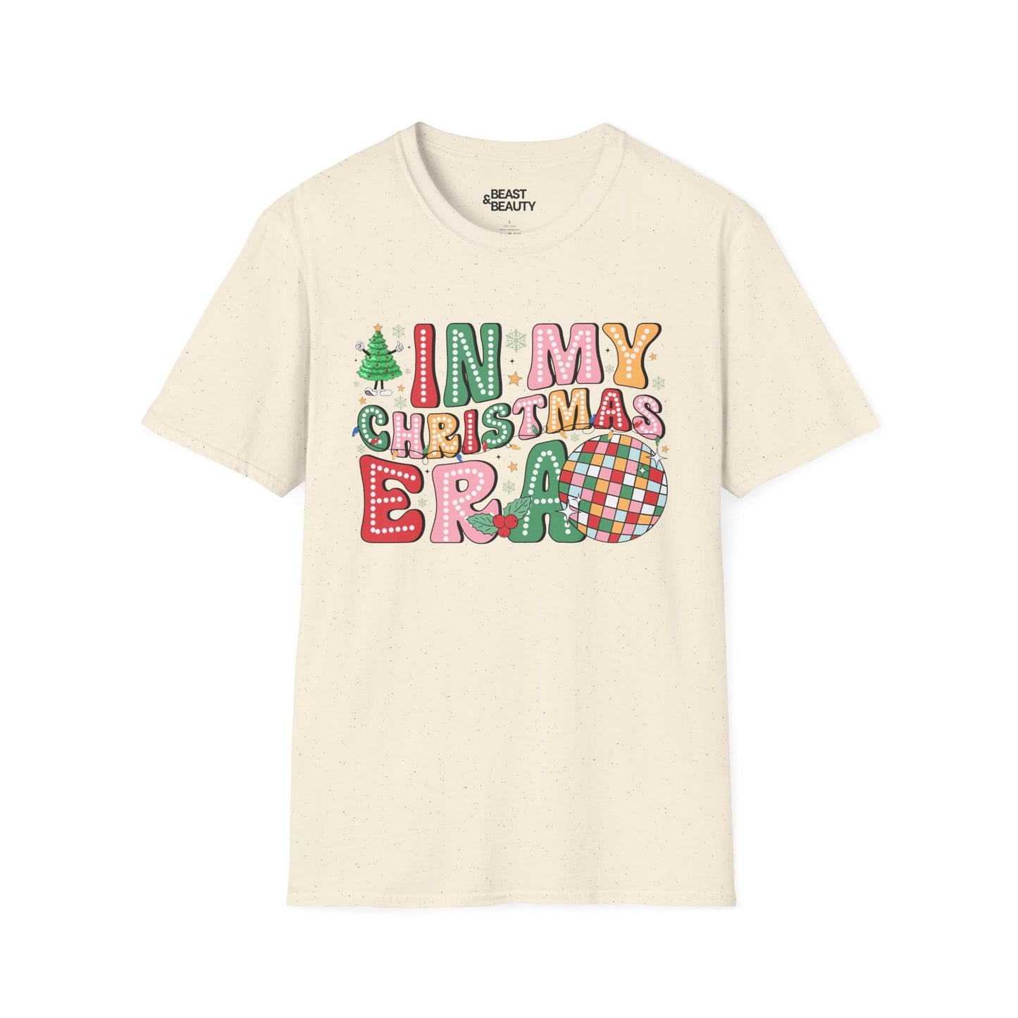 in my christmas era t-shirt natural t-shirt Christmas gift idea
