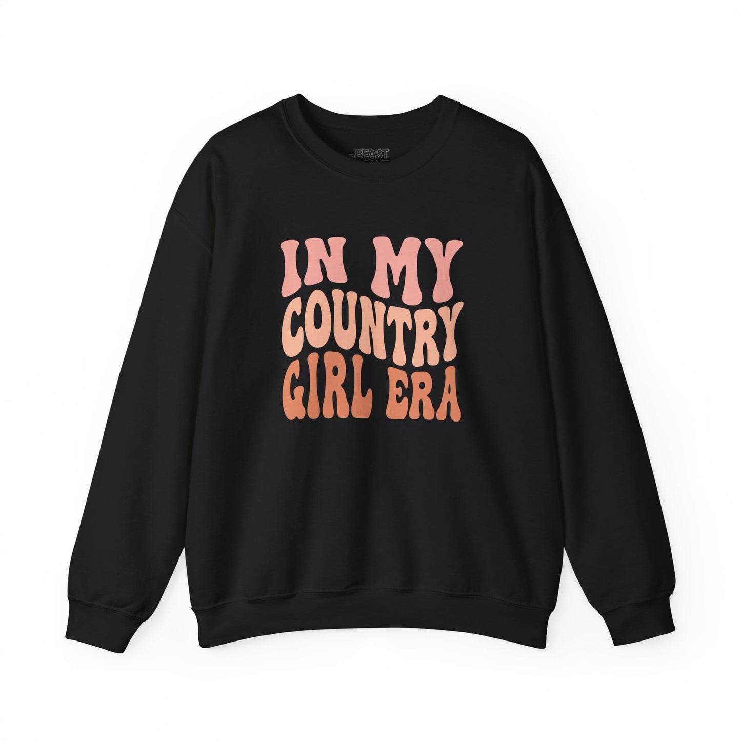 in my country girl era sweatshirt black sweatshirt cowgirl gift idea