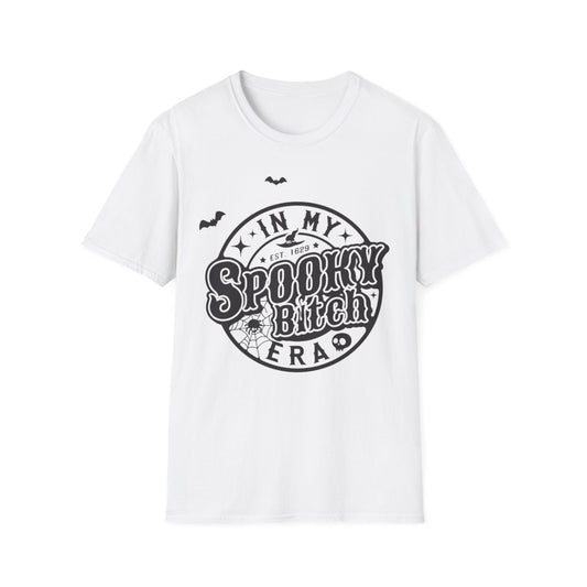 In My Spooky Era Halloween Graphic T-Shirt - funny t-shirt by Cheeky Business