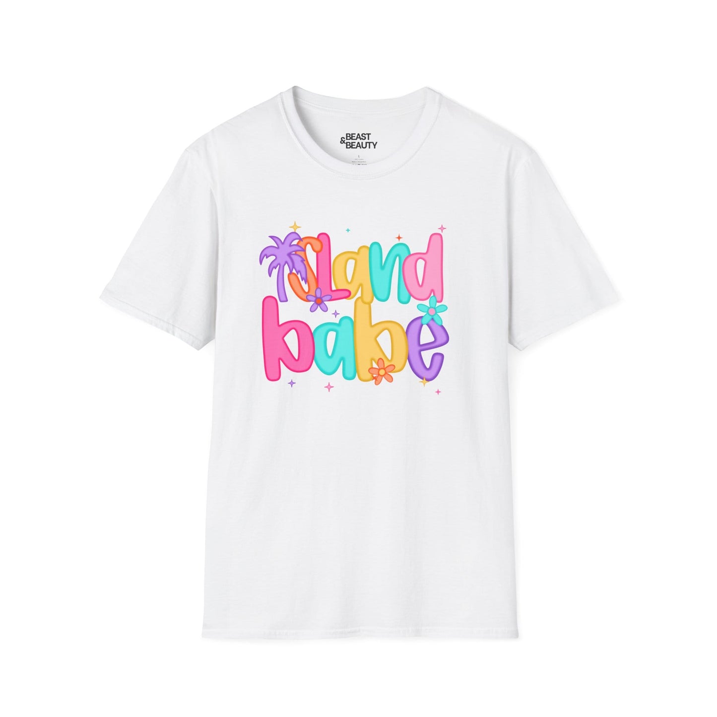island babe t-shirt white t-shirt gift gift idea