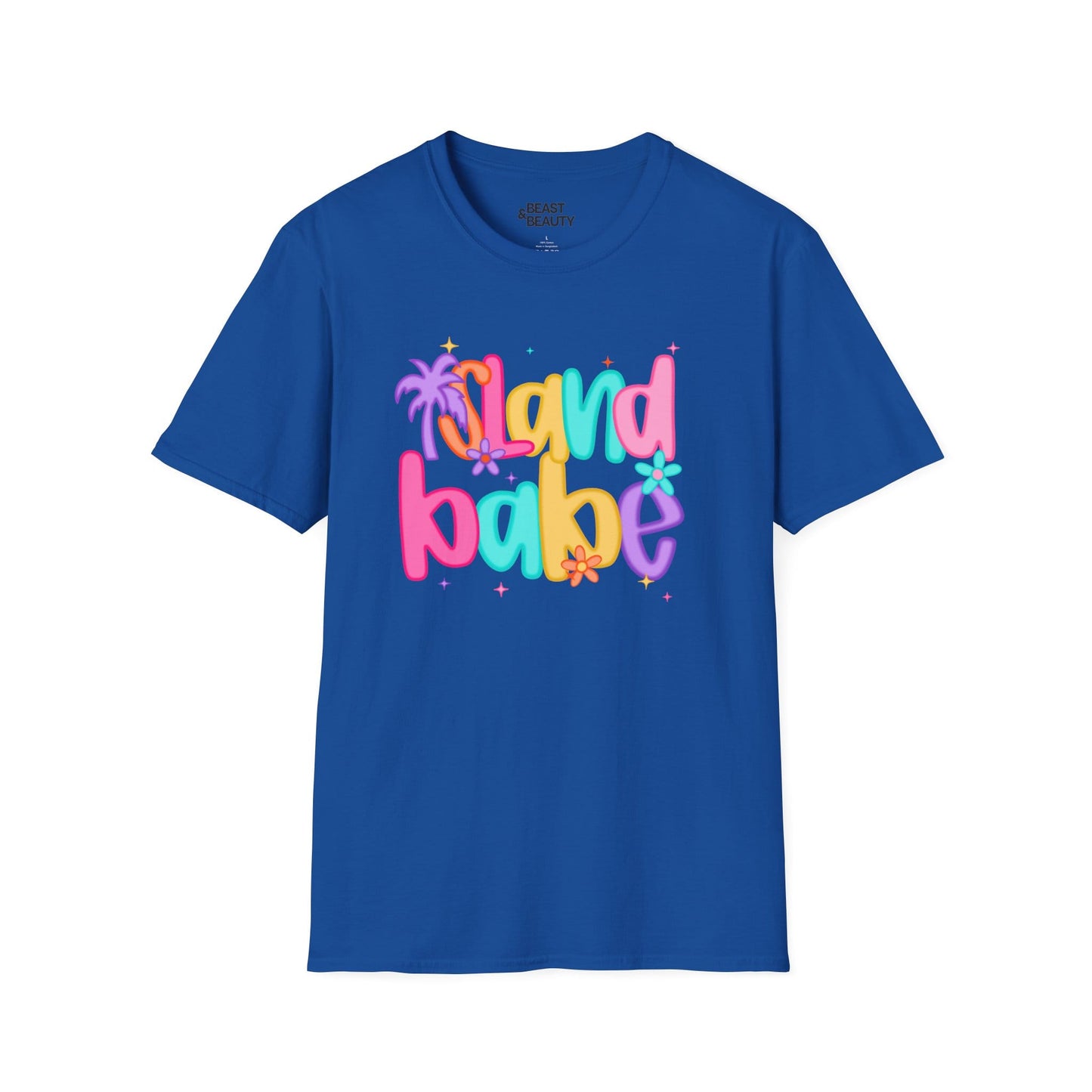 island babe t-shirt royal t-shirt gift gift idea