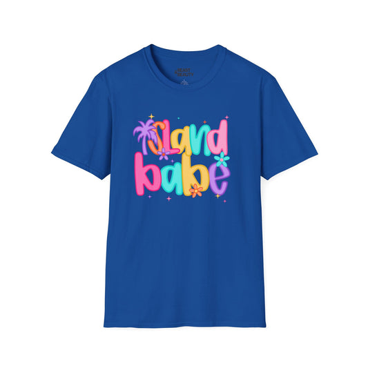 island babe t-shirt royal t-shirt gift gift idea