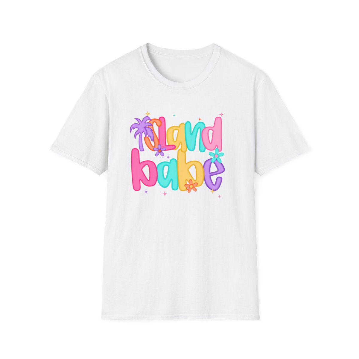 Island Babe T-Shirt - funny t-shirt by Cheeky Business