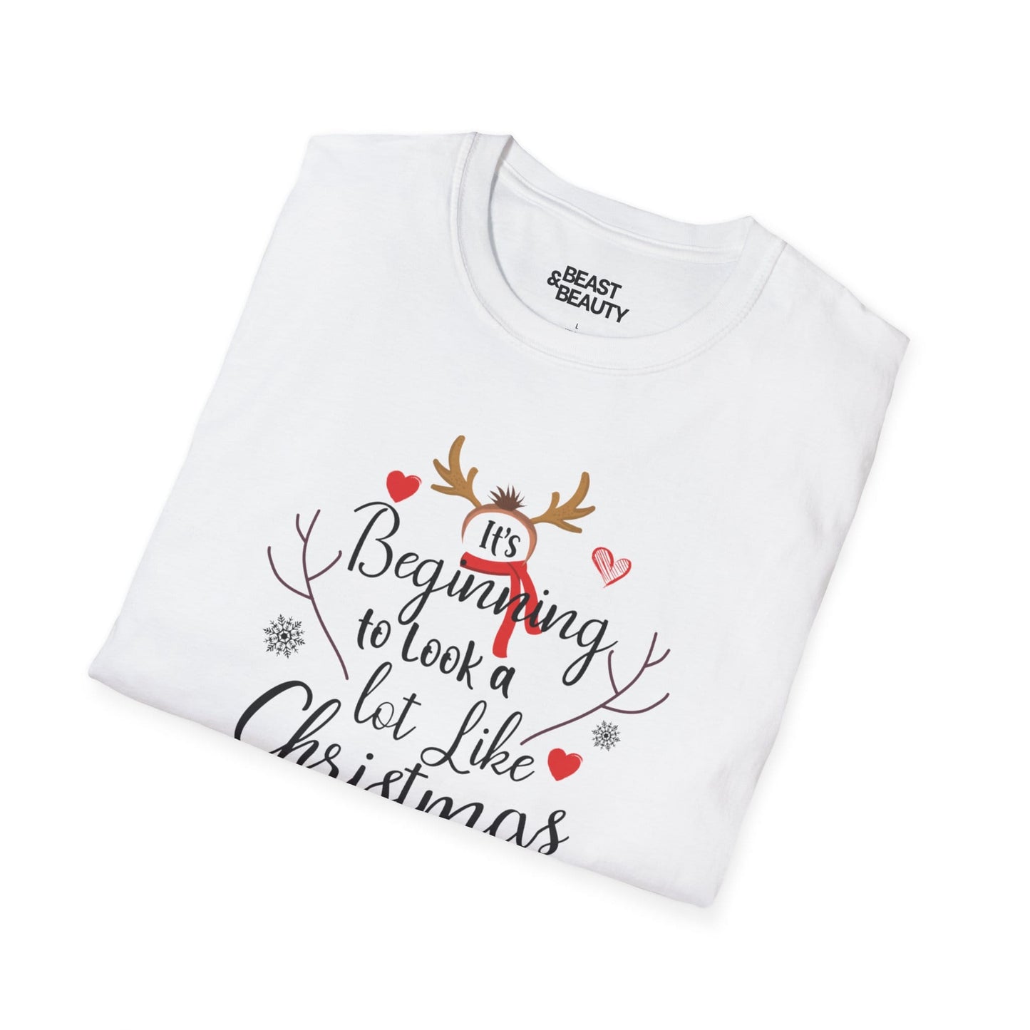 It's Beginning to Look a Lot Like Christmas T-Shirt t-shirt product image 5 from Beast and Beauty
