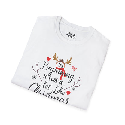 It's Beginning to Look a Lot Like Christmas T-Shirt t-shirt product image 5 from Beast and Beauty