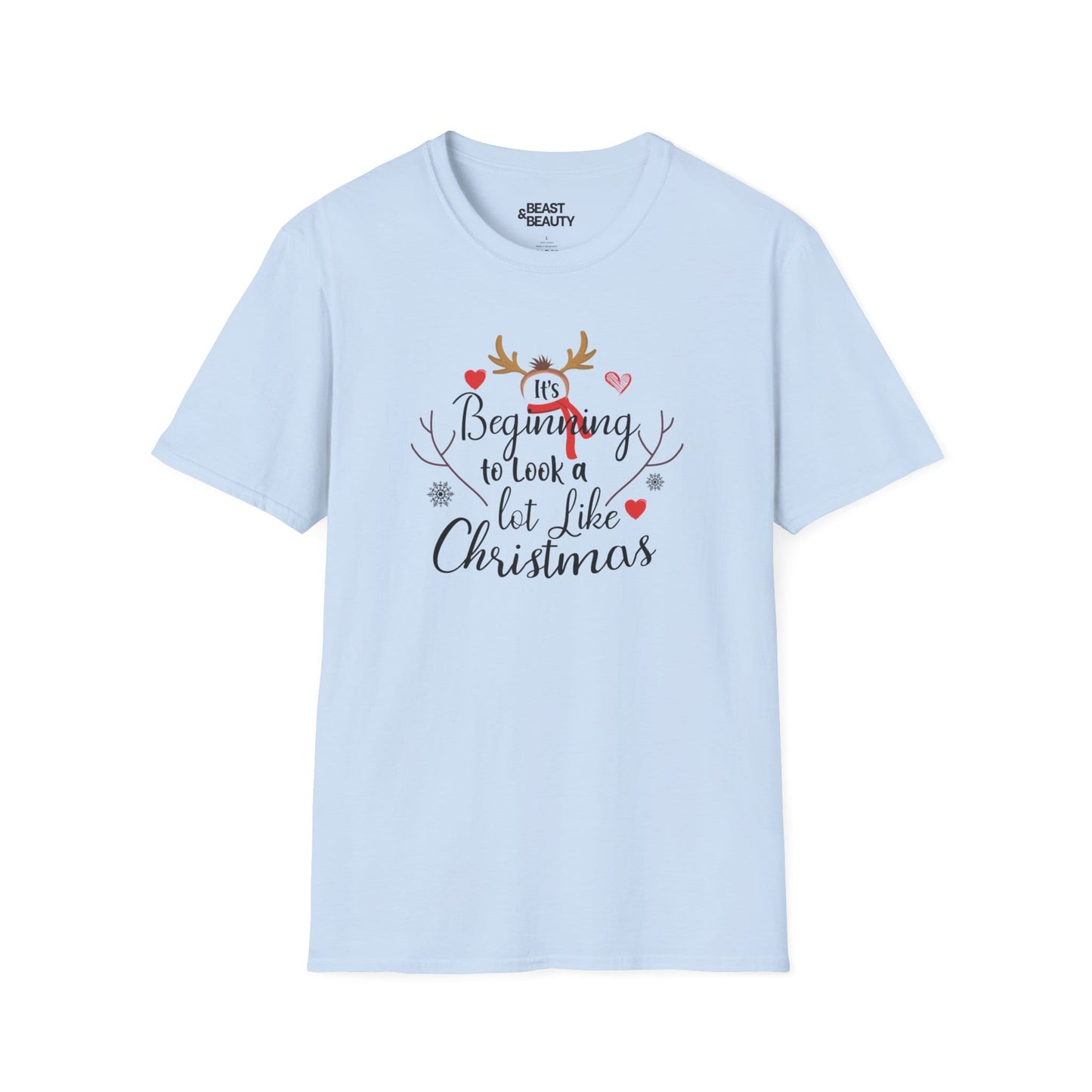 It's Beginning to Look a Lot Like Christmas T-Shirt t-shirt product image 2 from Beast and Beauty
