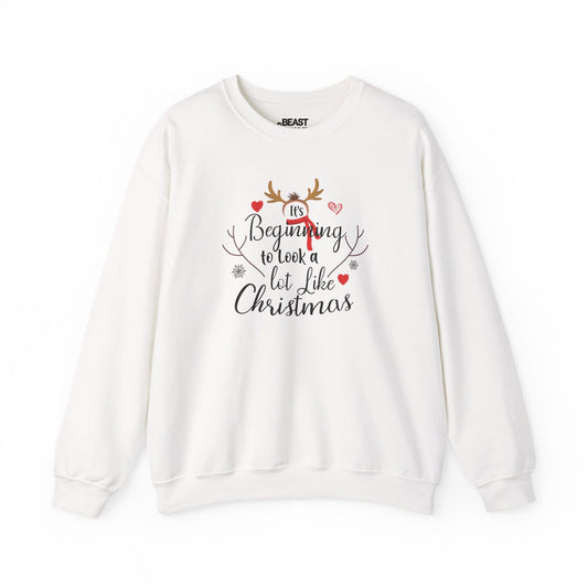 it s beginning to look like christmas sweatshirt white sweatshirt Christmas gift idea