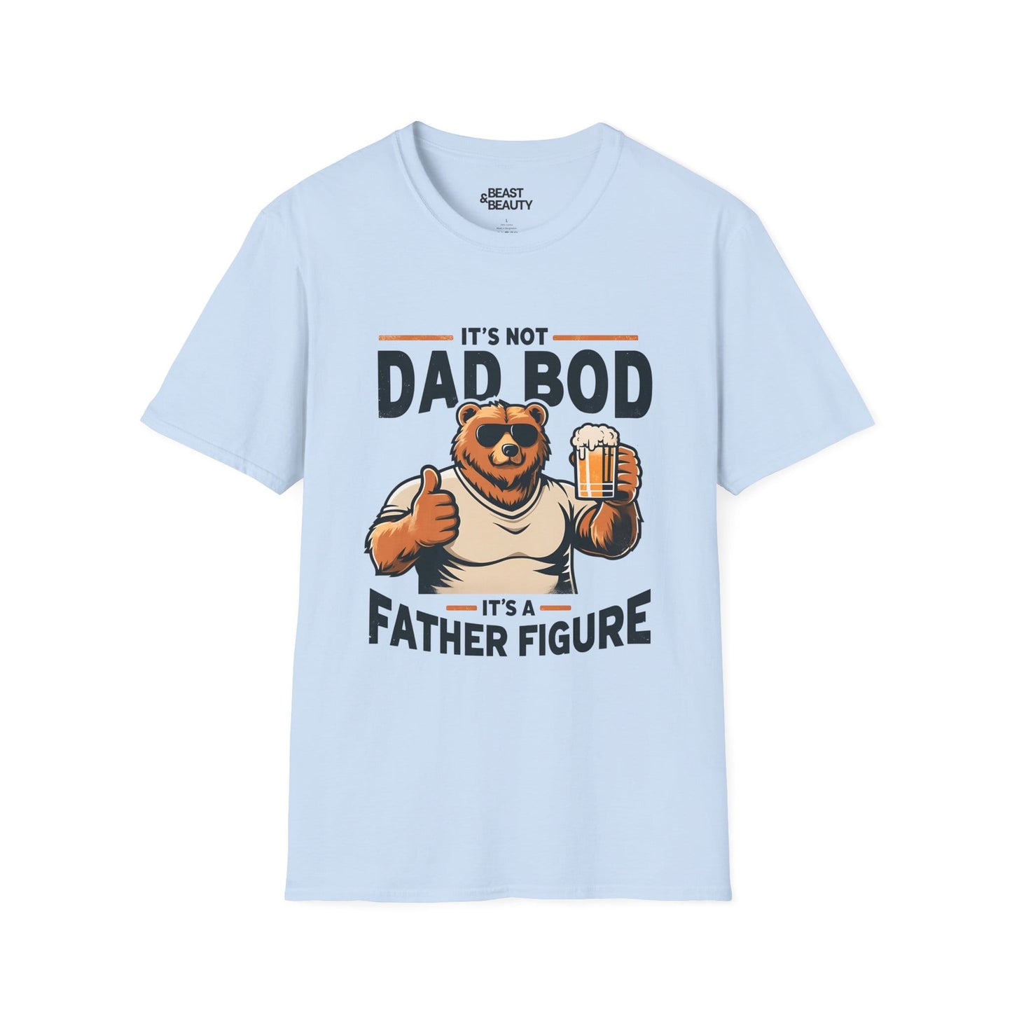 It's Not Dad Bod It's A Father Figure T-Shirt t-shirt product image 4 from Beast and Beauty