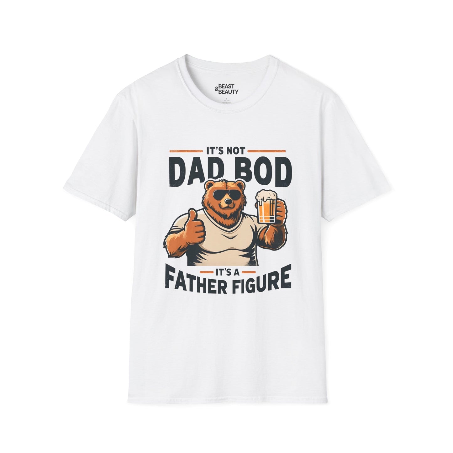 It's Not Dad Bod It's A Father Figure T-Shirt t-shirt product image 3 from Beast and Beauty