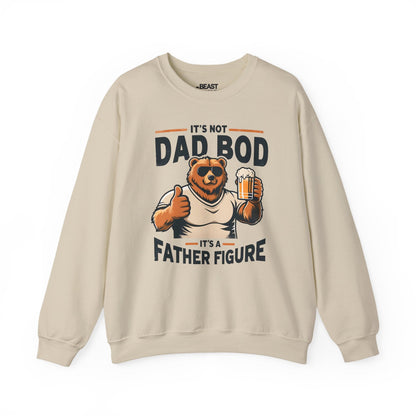 it s not dad bod it s a father figure sweatshirt sand sweatshirt Father's Day gift idea