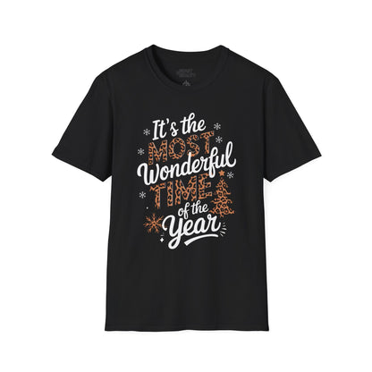 it s the most wonderful time of the year christmas t-shirt black t-shirt Christmas gift idea