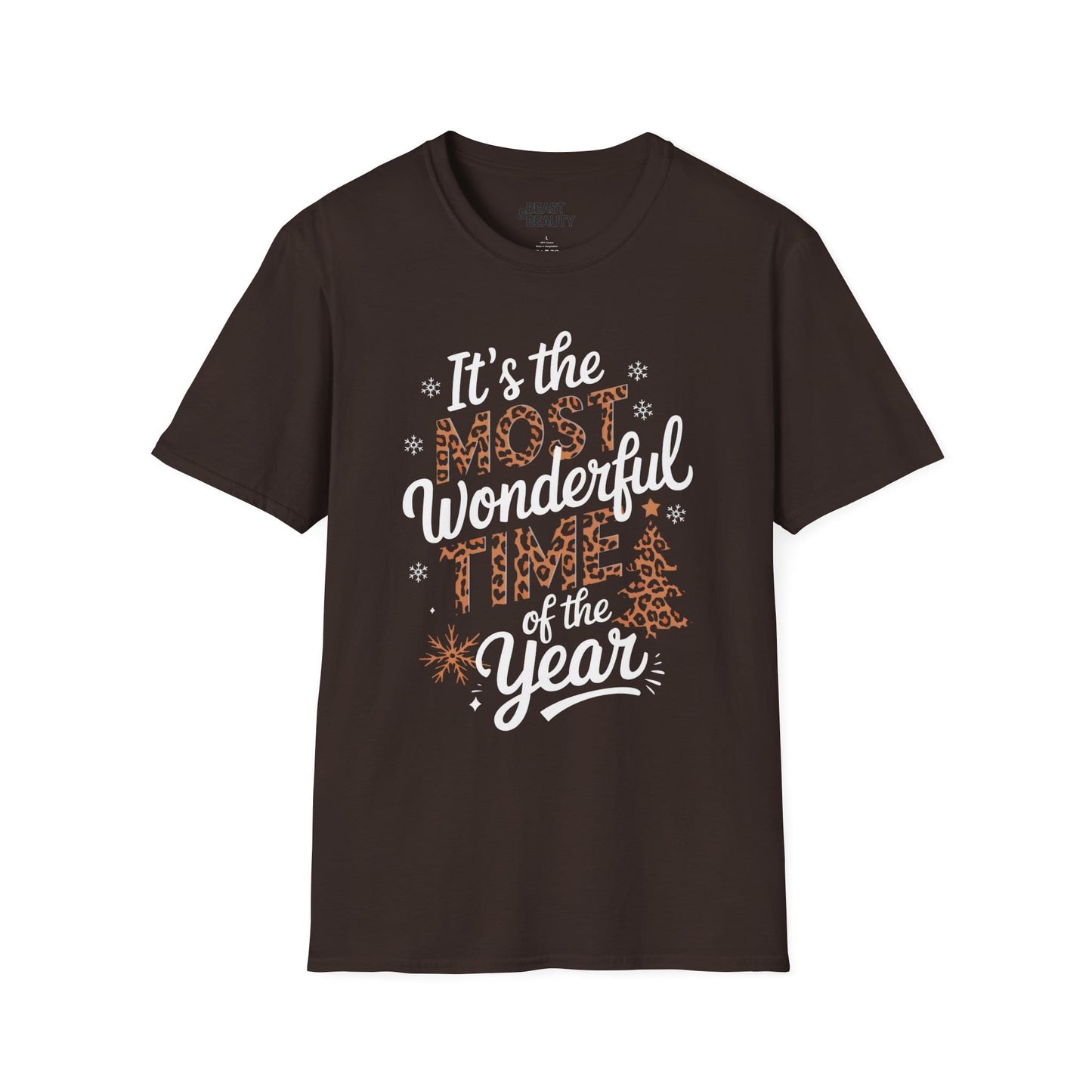 it s the most wonderful time of the year christmas t-shirt dark chocolate t-shirt Christmas gift idea