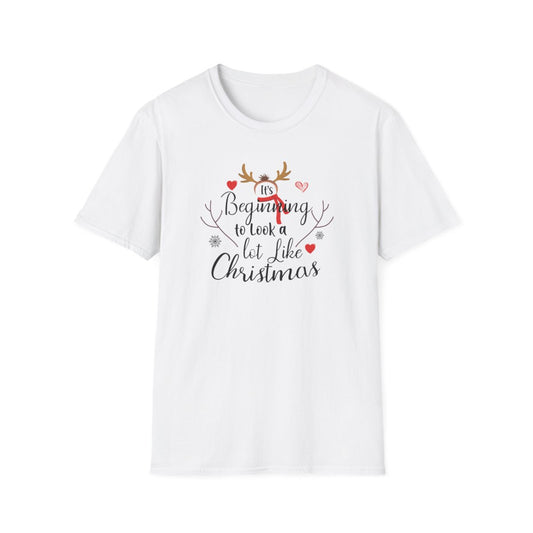 It's Beginning to Look a Lot Like Christmas T-Shirt - funny t-shirt by Cheeky Business