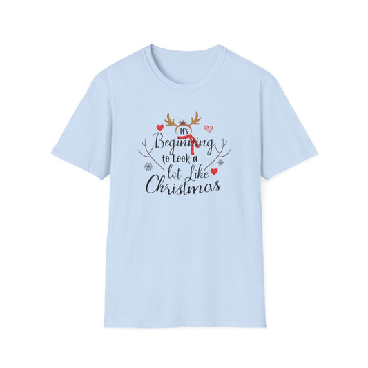 It's Beginning to Look a Lot Like Christmas T-Shirt - funny t-shirt by Cheeky Business