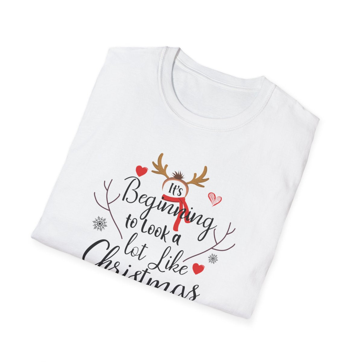 It's Beginning to Look a Lot Like Christmas T-Shirt - funny t-shirt by Cheeky Business
