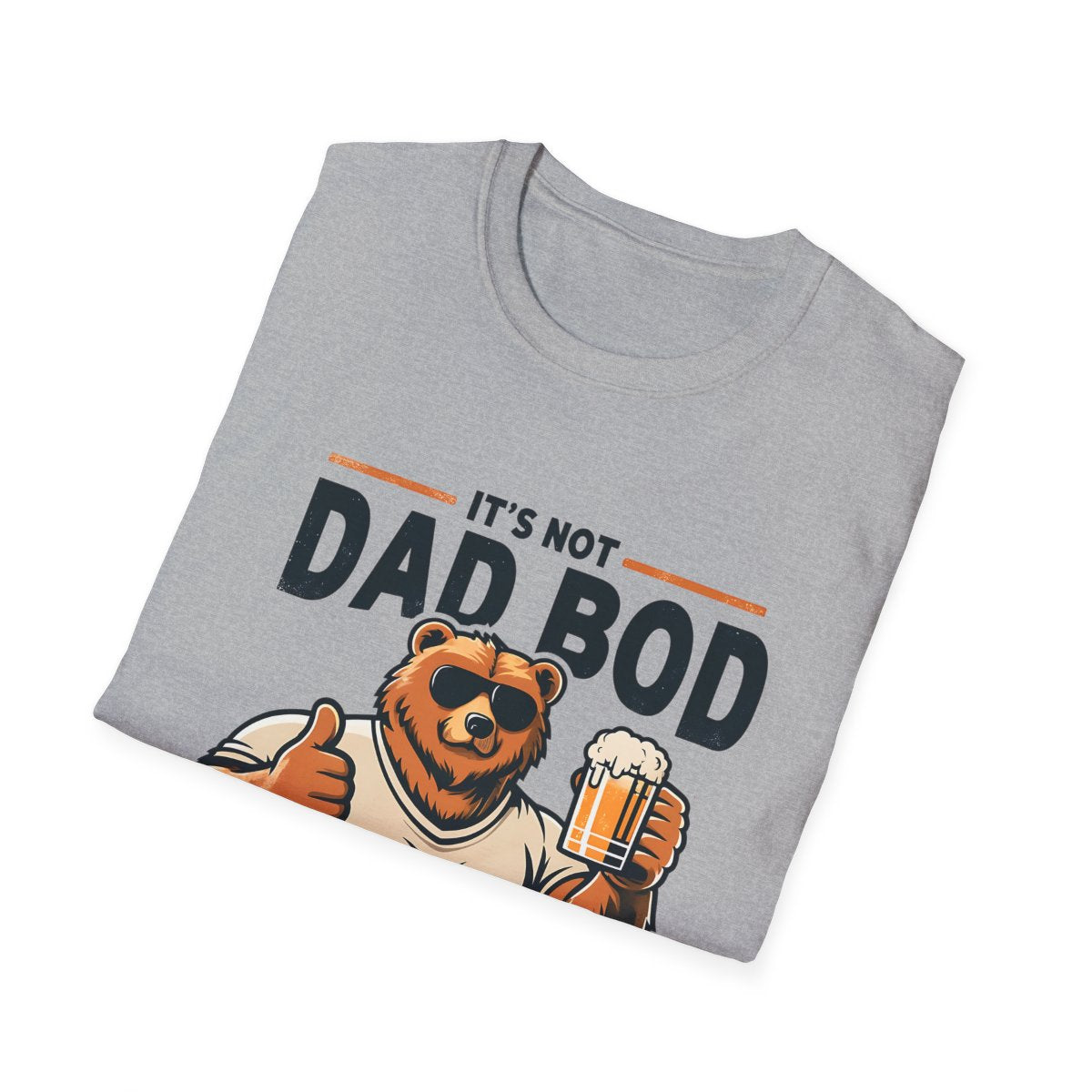 father figure t-shirt lifestyle image worn by dad