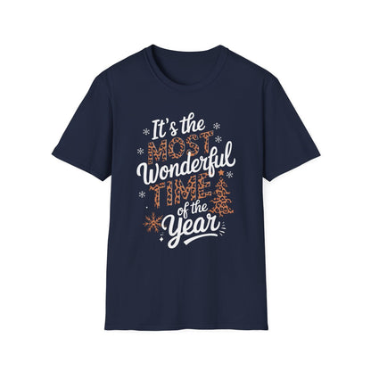 It’s The Most Wonderful Time Of The Year Christmas T-Shirt - funny t-shirt by Cheeky Business