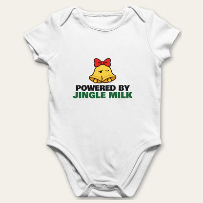 Jingle Juice & Jingle Milk Christmas matching set baby grow