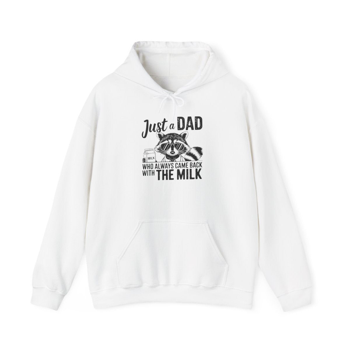 Just a Dad Who Came Back With the Milk Hoodie | Funny Dad Gift | Sizes S-5XL - funny hoodie by Cheeky Business