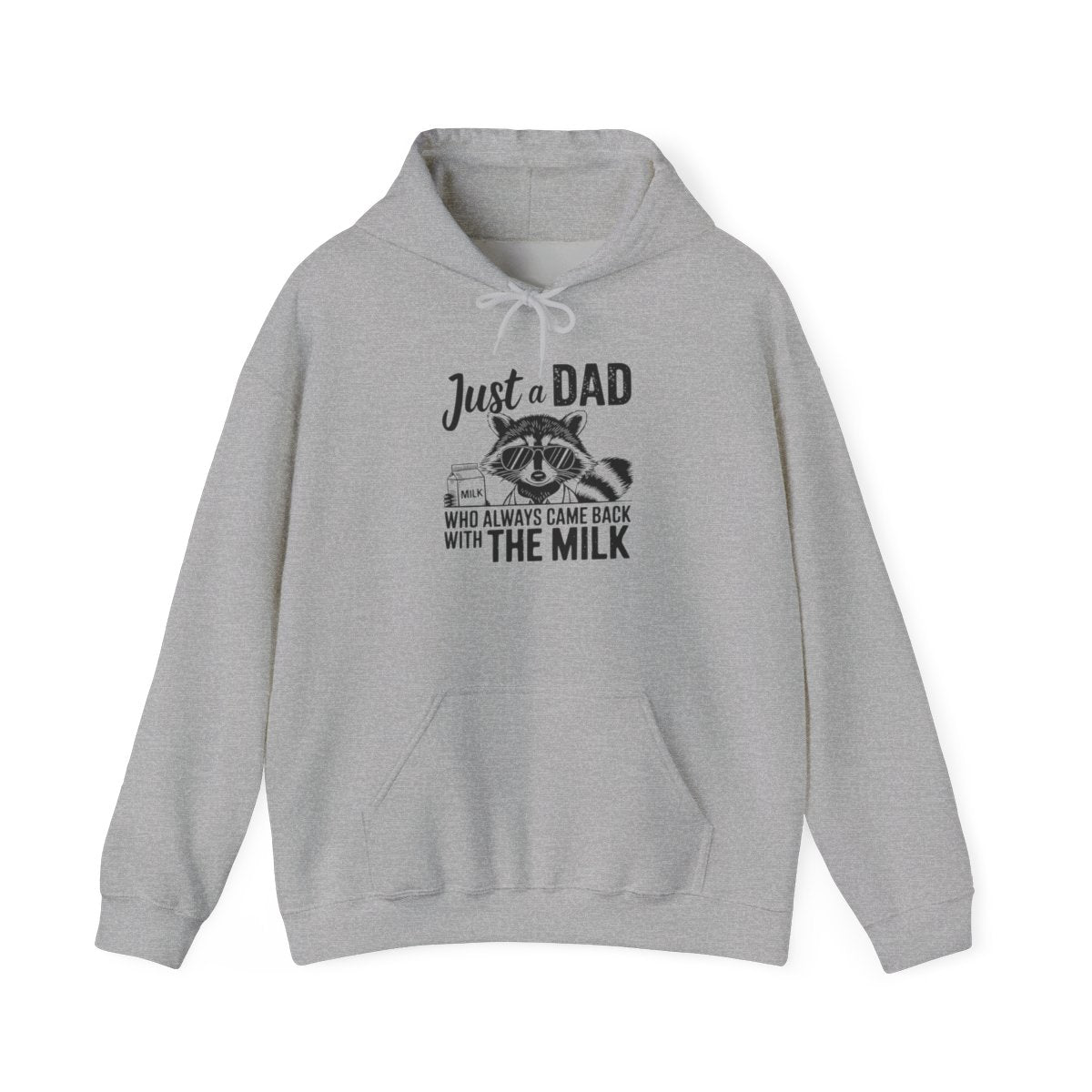 Just a Dad Who Came Back With the Milk Hoodie | Funny Dad Gift | Sizes S-5XL - funny hoodie by Cheeky Business