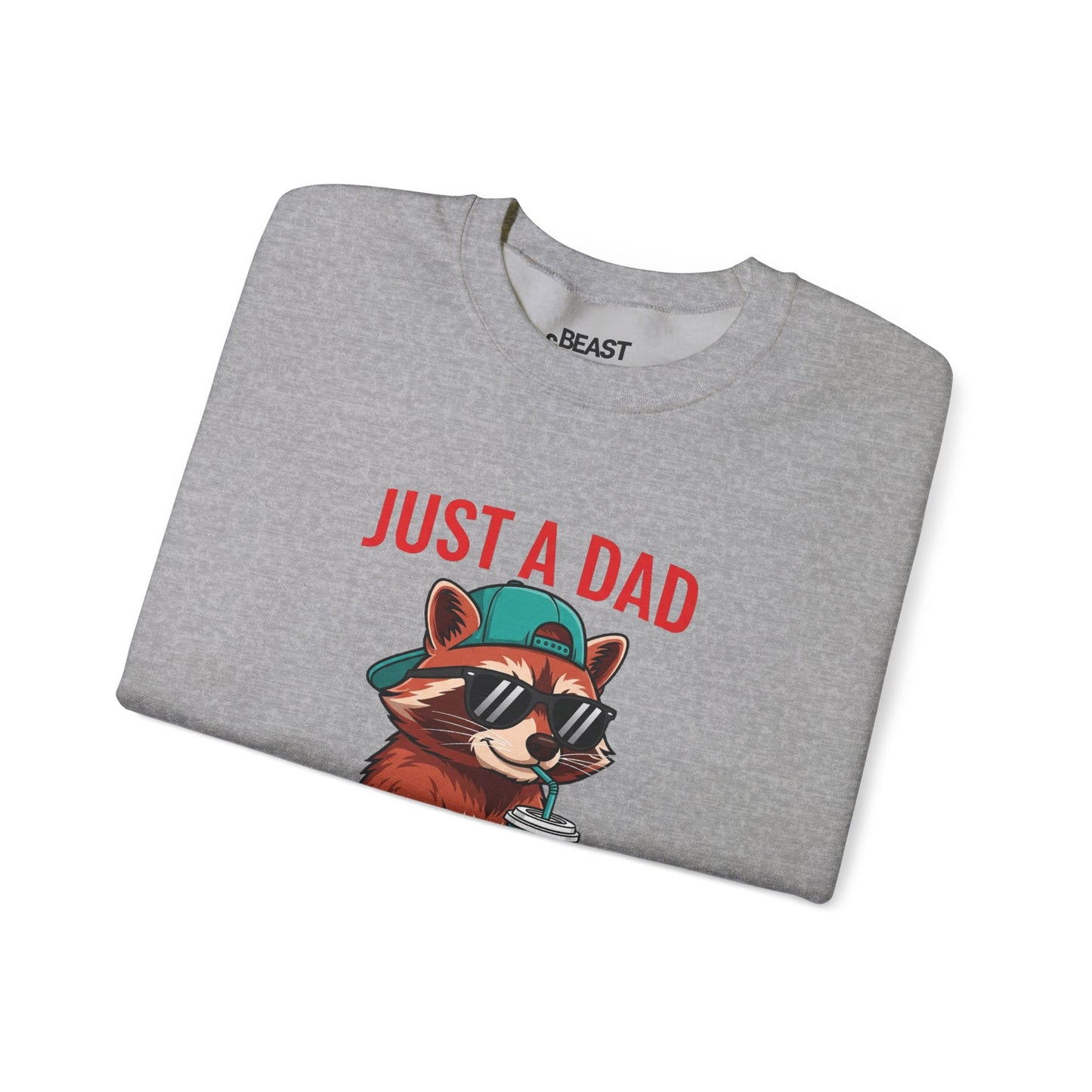 raccoon dad sweatshirt sweatshirt eighth colour product image