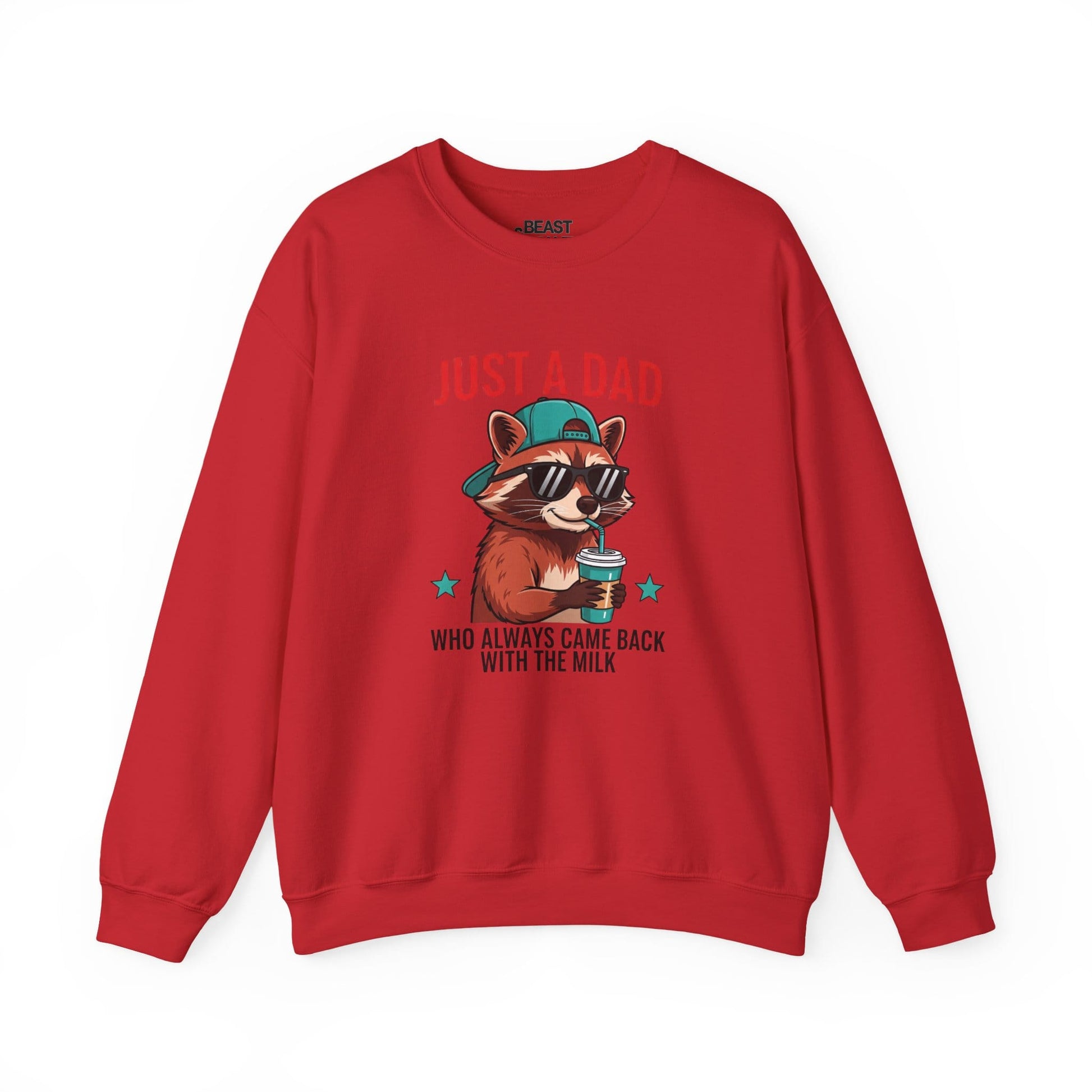 raccoon dad sweatshirt sweatshirt seventh colour product image