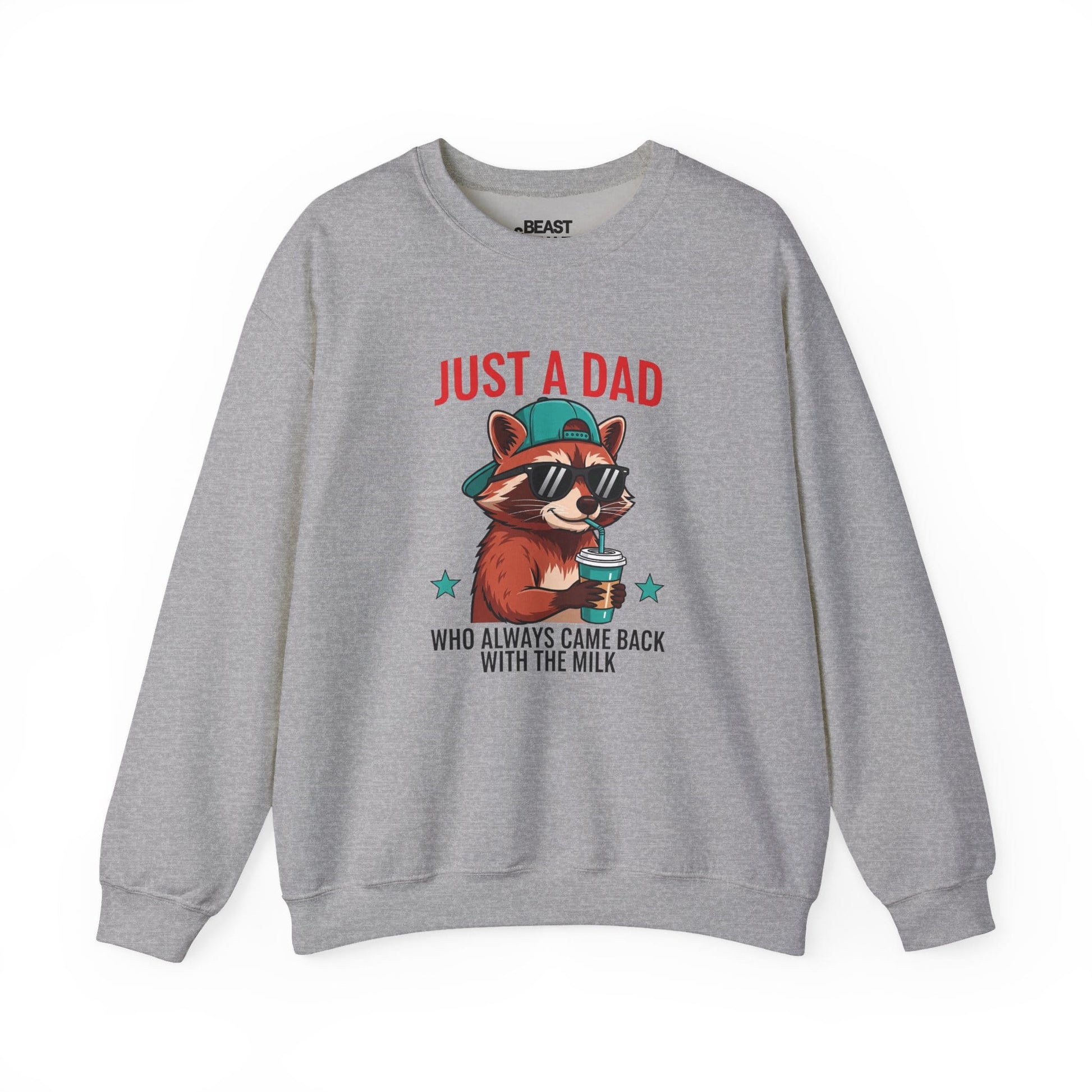raccoon dad sweatshirt sweatshirt third colour product image