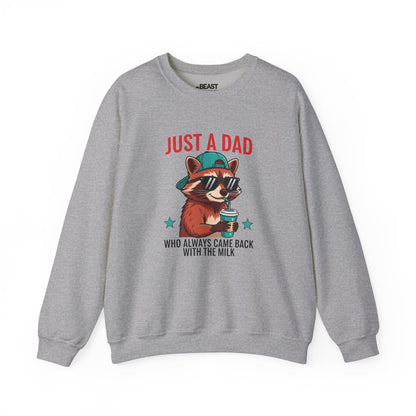 raccoon dad sweatshirt sweatshirt third colour product image