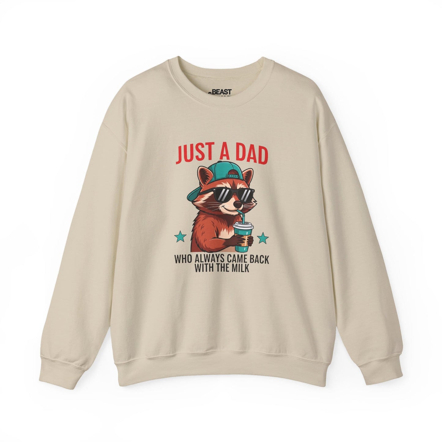 raccoon dad sweatshirt sweatshirt second colour product image