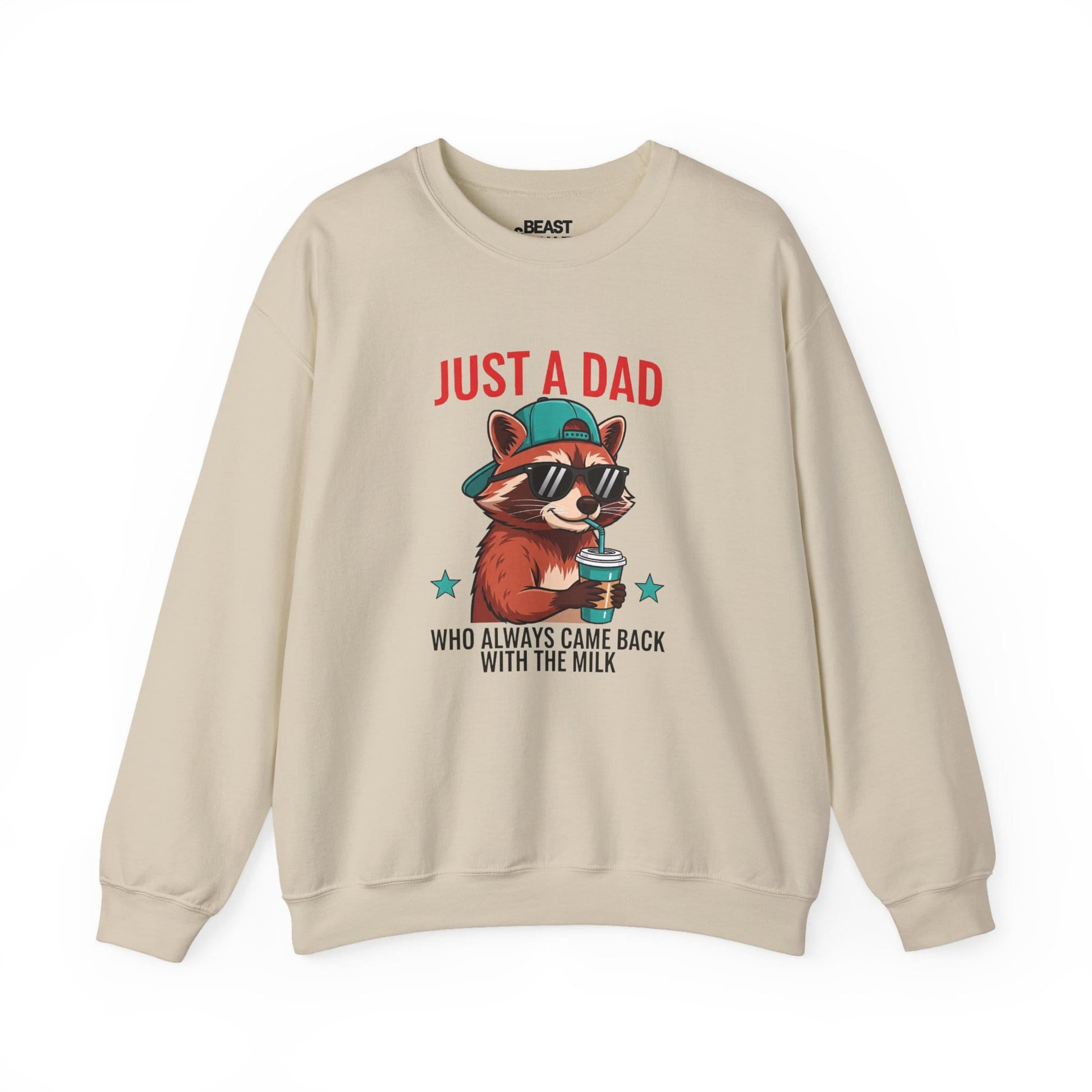 raccoon dad sweatshirt sweatshirt second colour product image