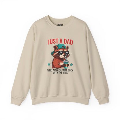 raccoon dad sweatshirt sweatshirt second colour product image