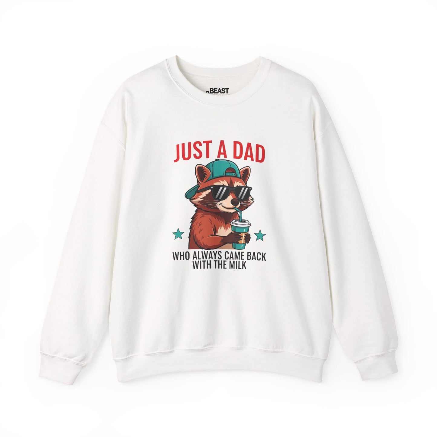 raccoon dad sweatshirt sweatshirt alternate colour product image