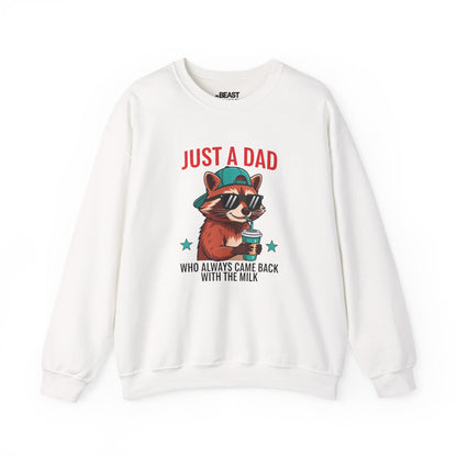 raccoon dad sweatshirt sweatshirt alternate colour product image