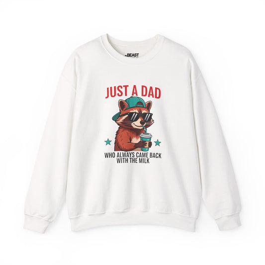raccoon dad sweatshirt sweatshirt alternate colour product image