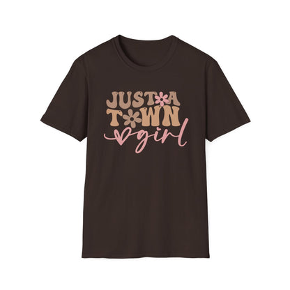 Just a Town Girl T-Shirt - funny t-shirt by Cheeky Business