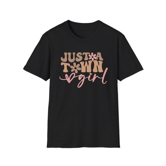 Just a Town Girl T-Shirt - funny t-shirt by Cheeky Business