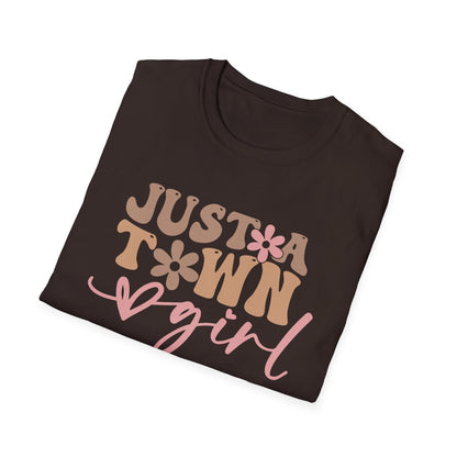 Just a Town Girl T-Shirt - funny t-shirt by Cheeky Business