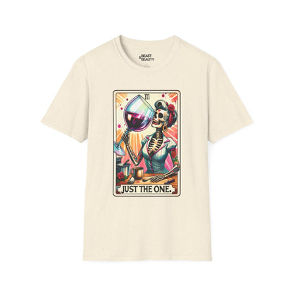 just the one wine tarot t-shirt t-shirt sixth colour product image