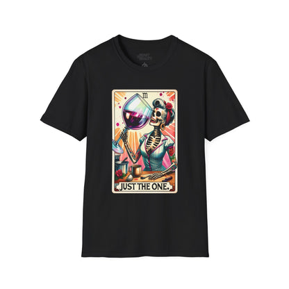 just the one wine tarot t-shirt t-shirt fifth colour product image