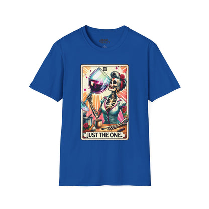 just the one wine tarot t-shirt t-shirt fourth colour product image